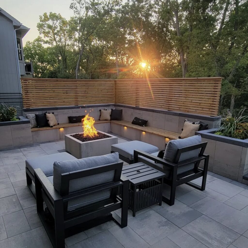 Outdoor living space project in Kansas City