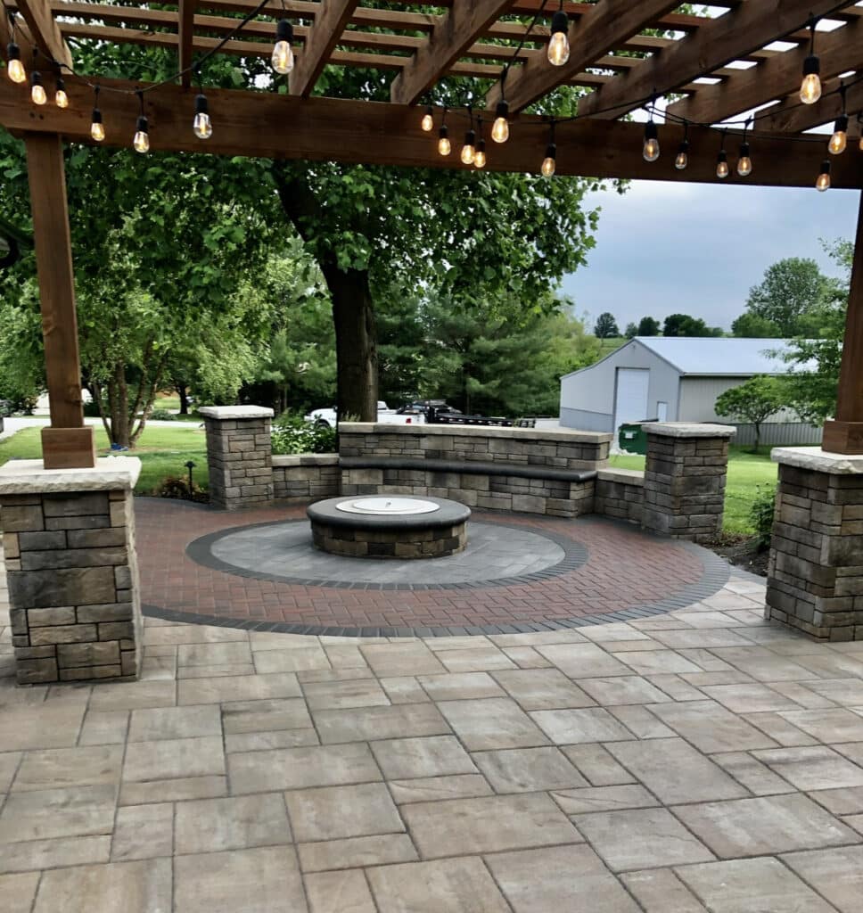 Hardscaping project in KC